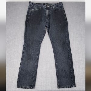 Fried Denim Slim Fit Stretch Black Stylish Denim Jeans. 34 × 32